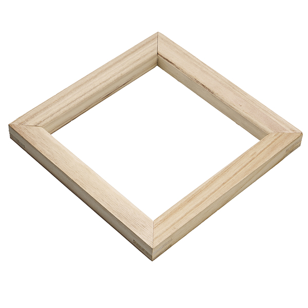 正方形 水彩包張キャンバス （厚：3cm）15cm角～60cm角（桐木枠使用）